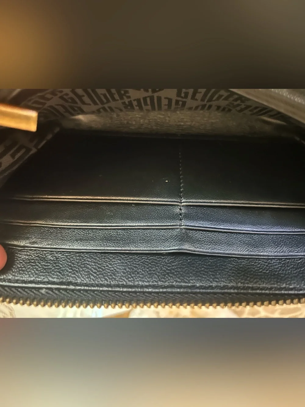 Kurt Geiger London Zip Around Leather Wallet - Picture 10 of 12